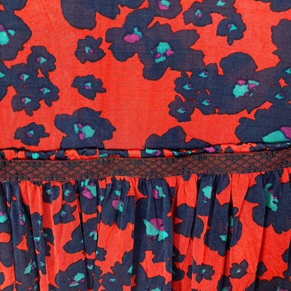 NWOT FREE PEOPLE Tunic Top M Merlot Combo Love Letter - Picture 11 of 15